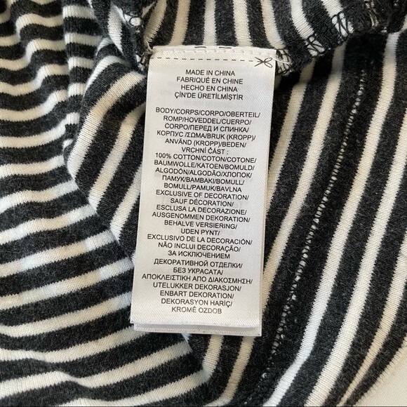 LAUREN RALPH LAUREN Top Stripe Faux Suede Elbow Patch Zipper Detail Size Large - Picture 7 of 9